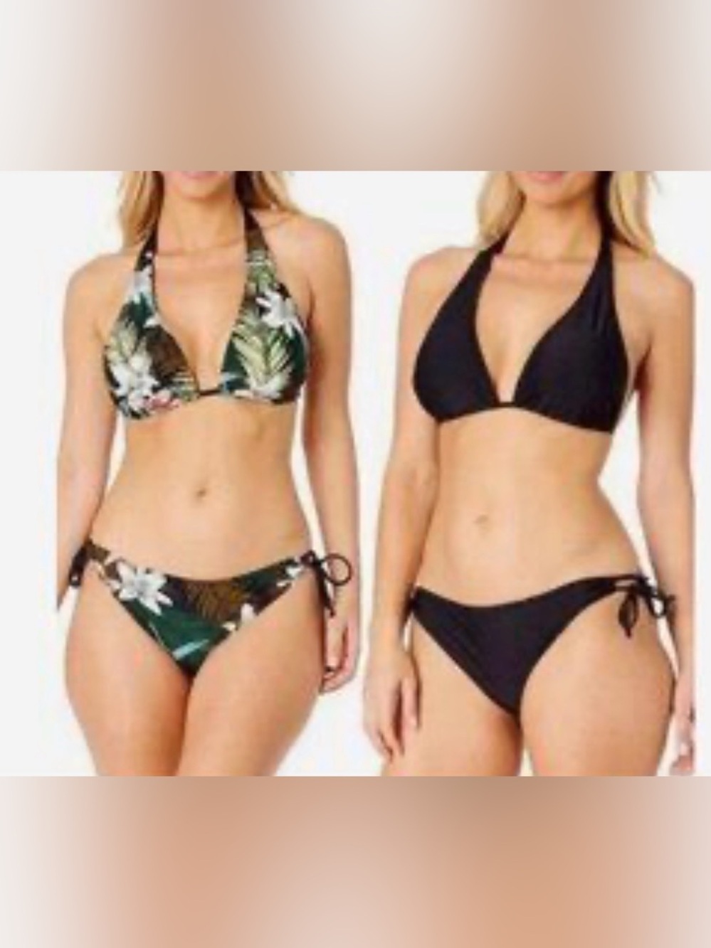 Hurley 2 pc reversible Bikini